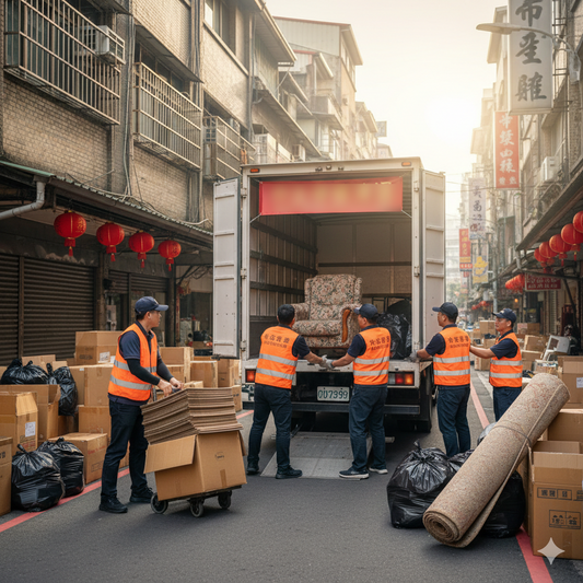 【年後搬家清運攻略】台北市開工必看：年前清不掉的、開春要搬的，一次教你輕鬆處理！