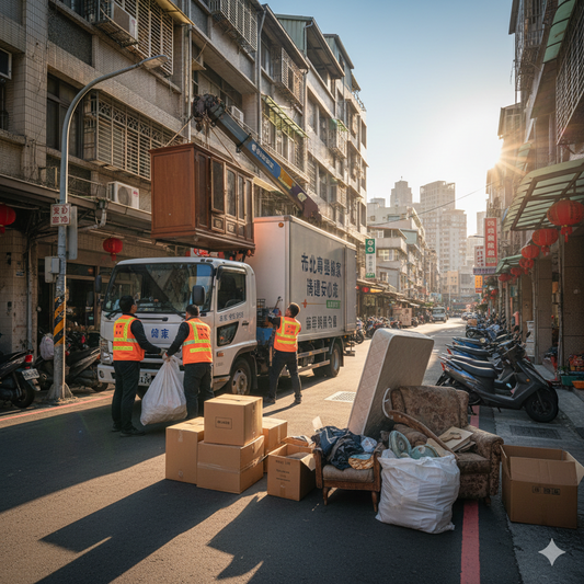2026 台北春節搬家潮湧現！專家示警：年前清運預約已達 8 成，避開「這三大坑」安心入厝
