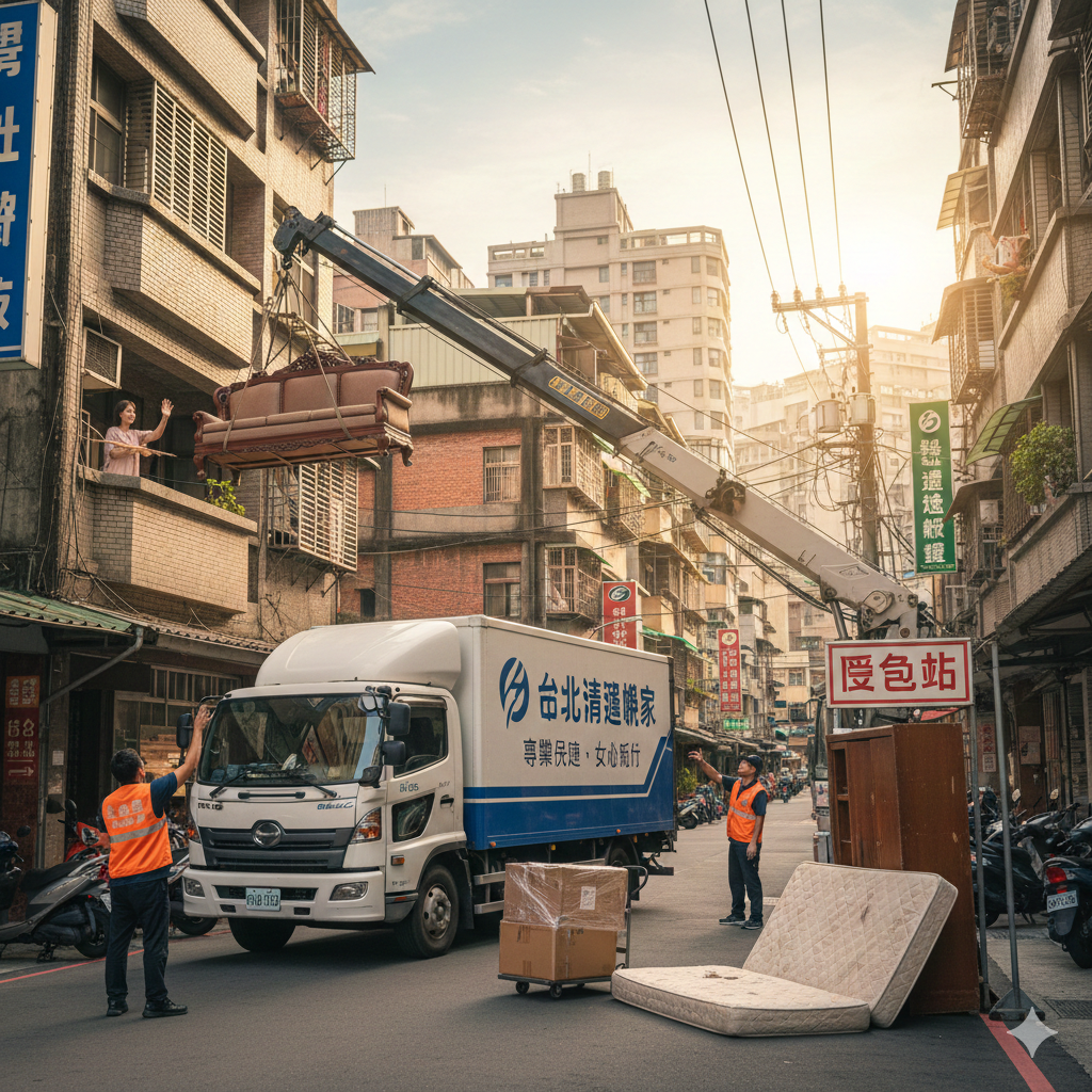 2026 台北搬家與家具清運全攻略：如何選擇推薦公司與預算規劃？