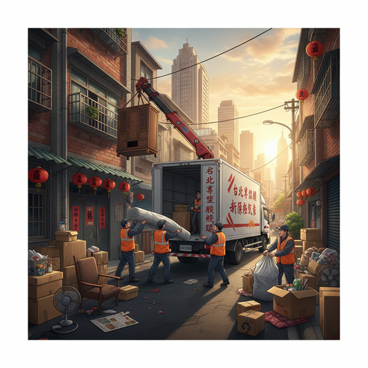 【2026 新年清運指南】台北年前搬家、大型家具處理，預約不到清潔隊怎麼辦？